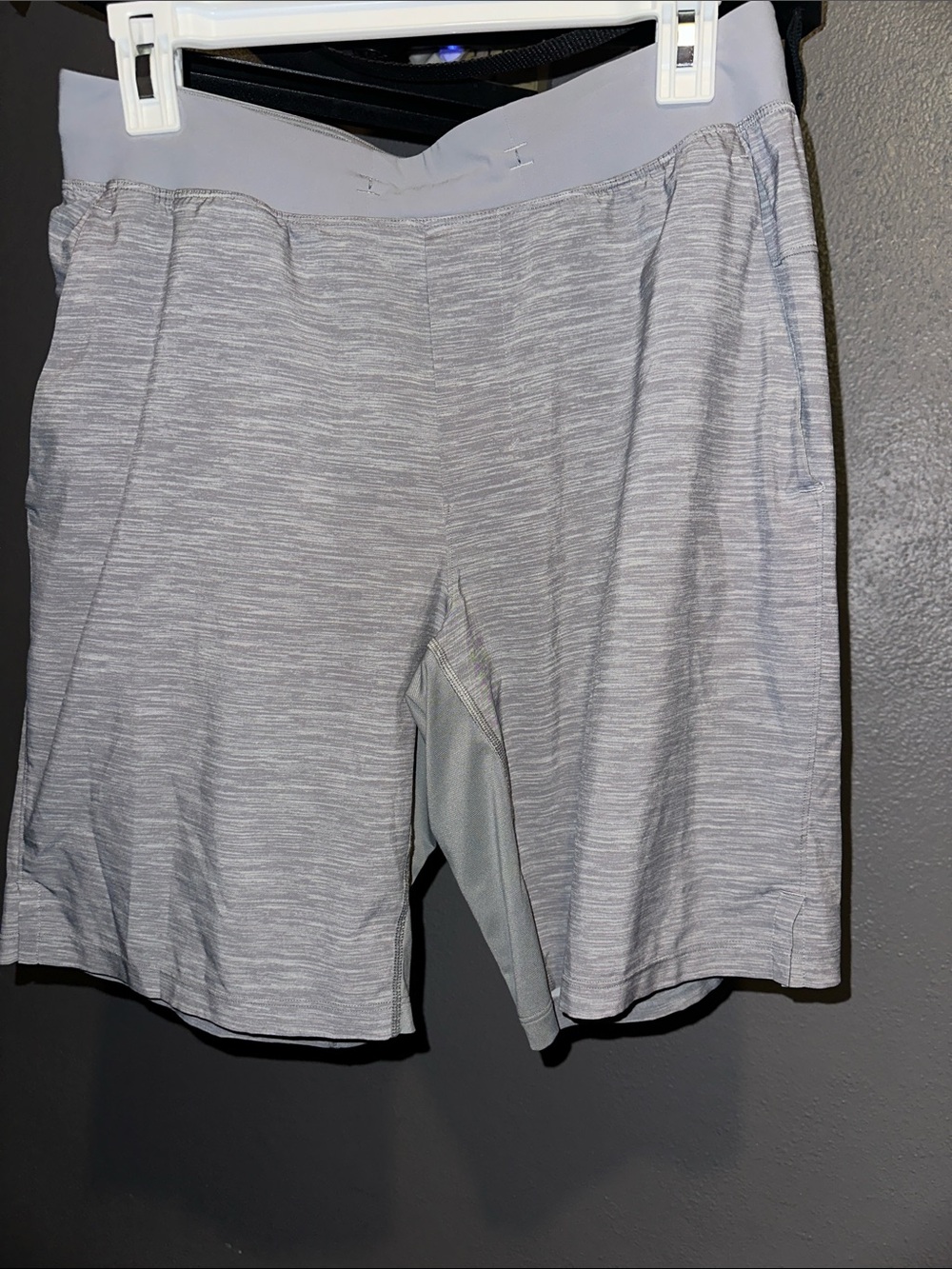 lululemon athletica Light Gray Men’s Athletic Shorts